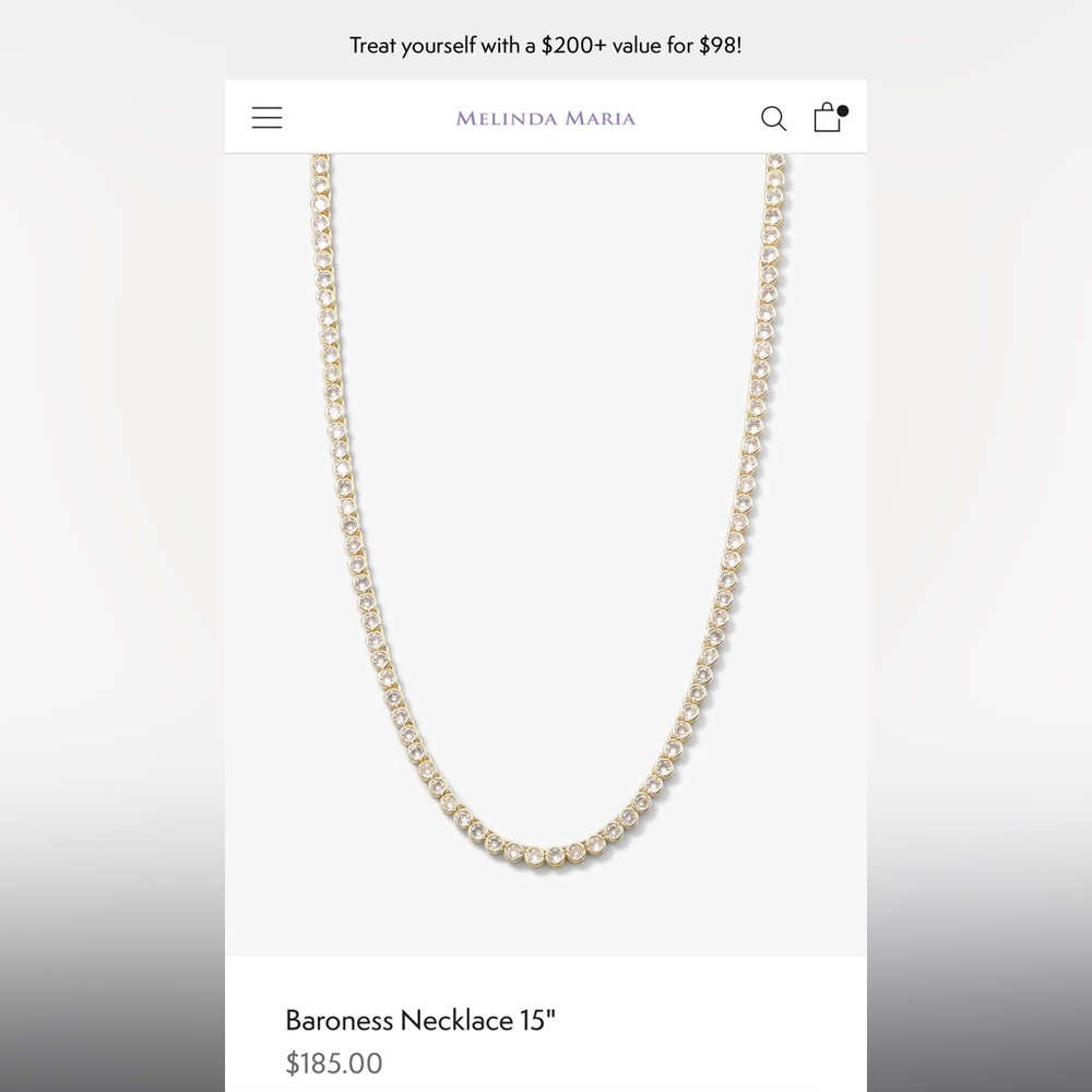 MelindaMaria necklace
